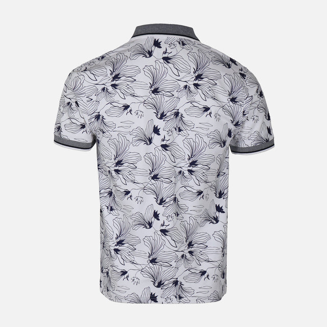 MEN FLORAL POLO
