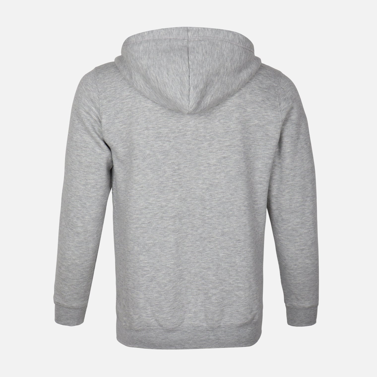 MEN SOLID FLEECE CARDIGAN WITH HOOD