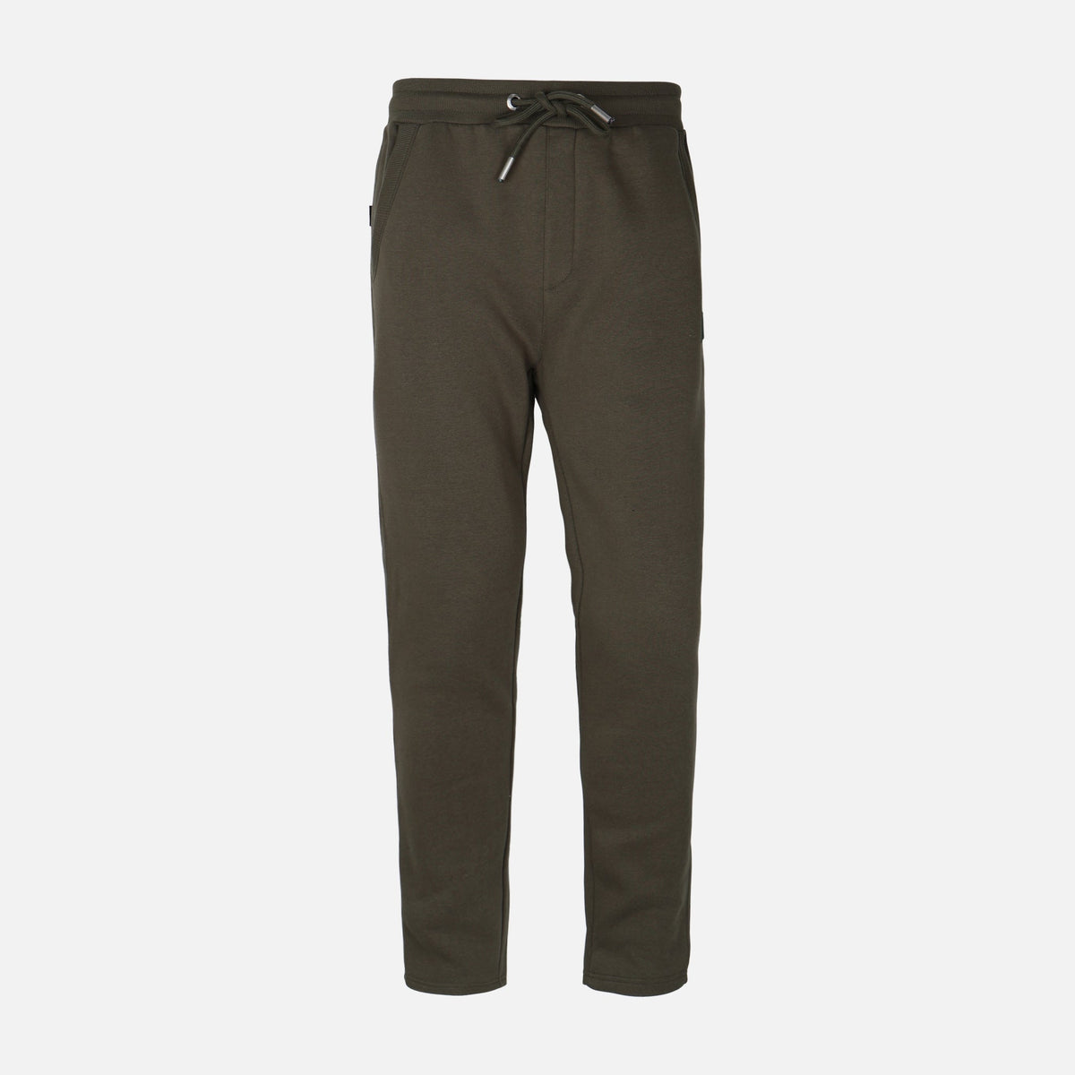 MEN BASIC FLEECE SOLID JOGGING PANTS REGULAR FIT