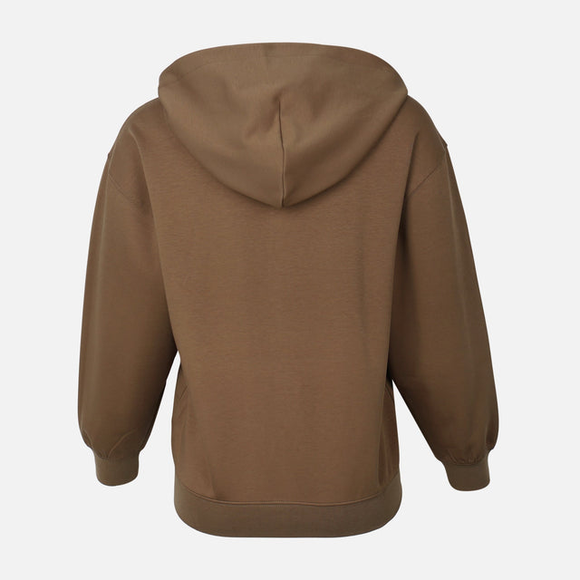 WOMEN BASIC SCUBA FULLZIPPER HOODIE