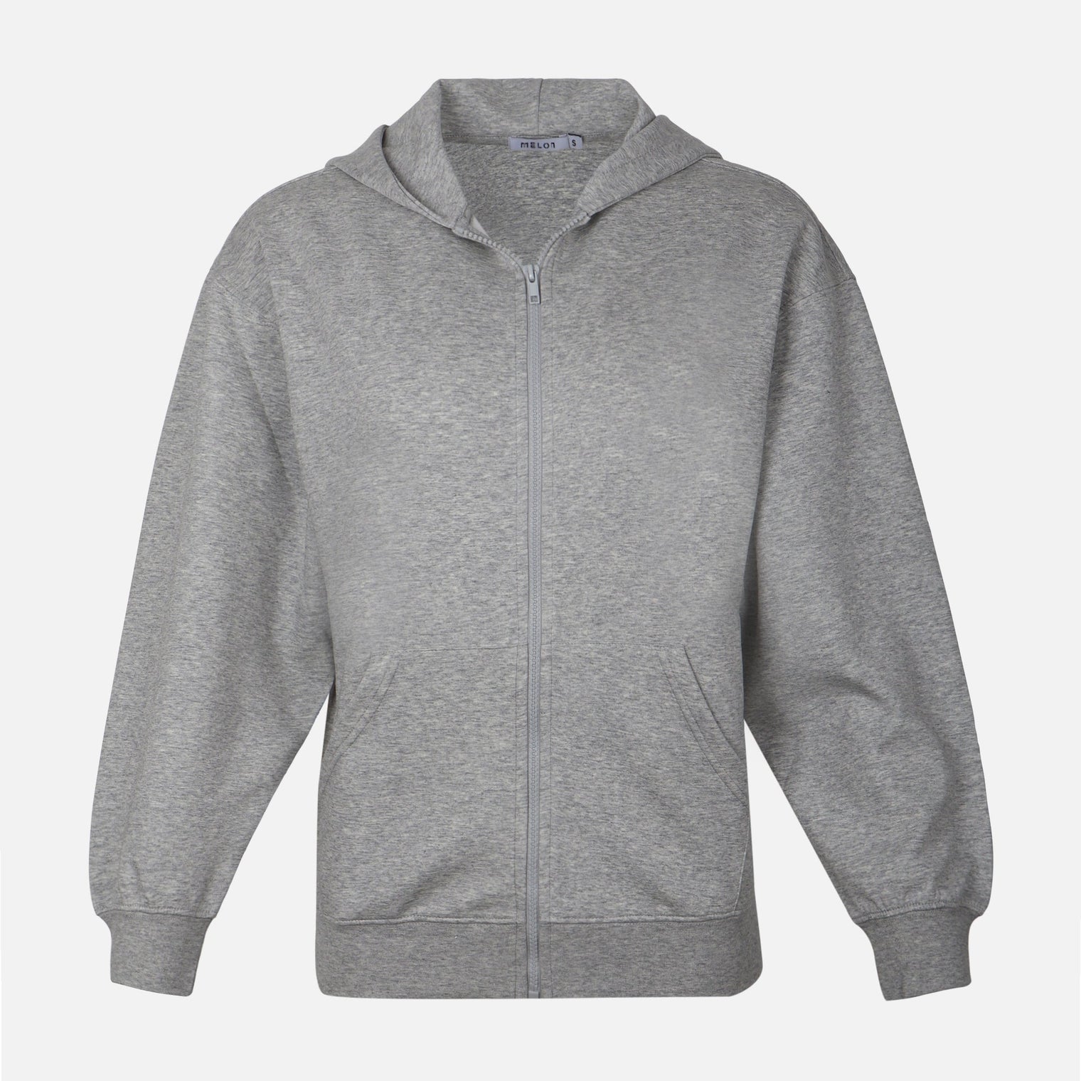 WOMEN BASIC SCUBA FULLZIPPER HOODIE