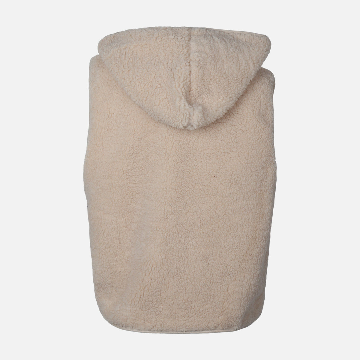WOMEN SHERPA HOODED VEST