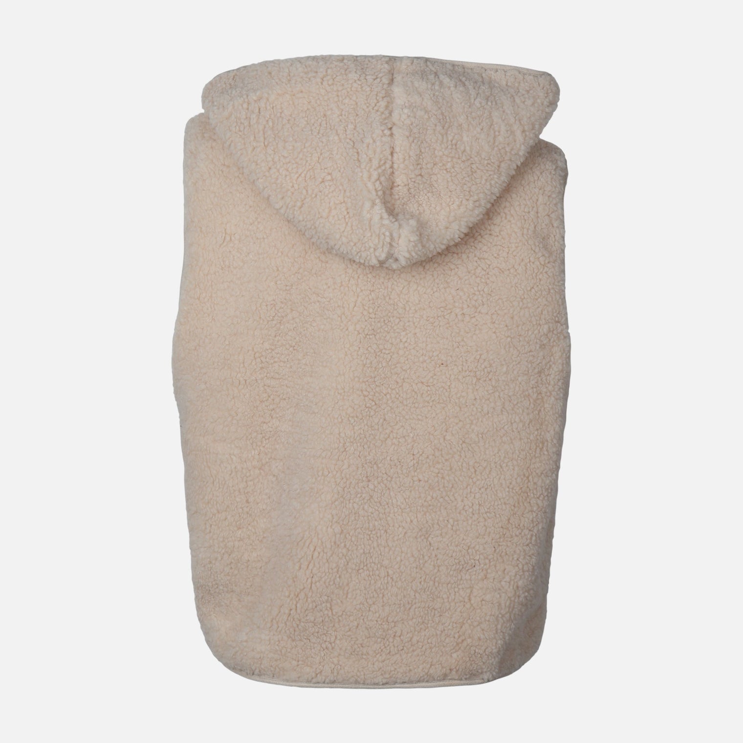 WOMEN SHERPA HOODED VEST