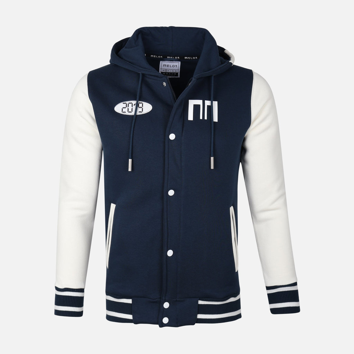 MEN HOODED CARDIGAN
