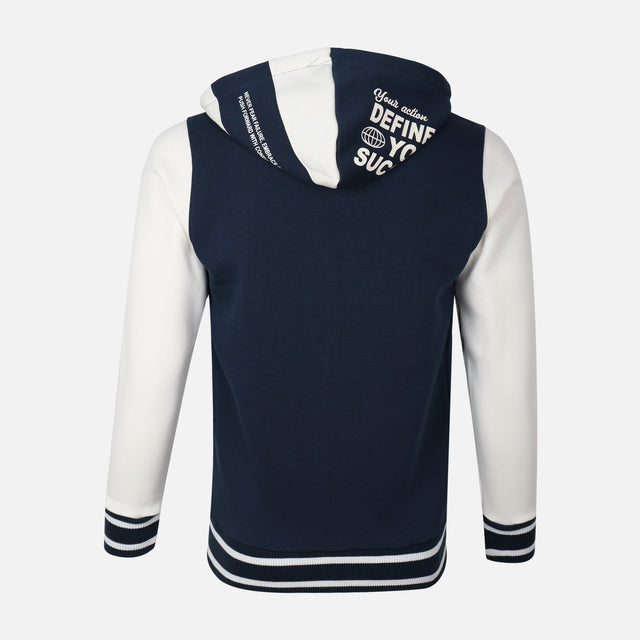 MEN HOODED CARDIGAN