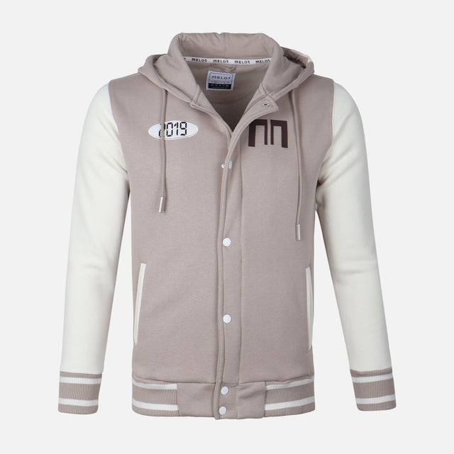 MEN HOODED CARDIGAN