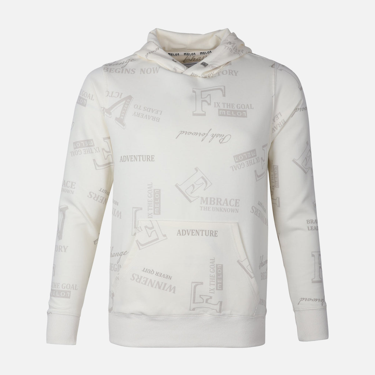 MEN HOODED PULLOVER