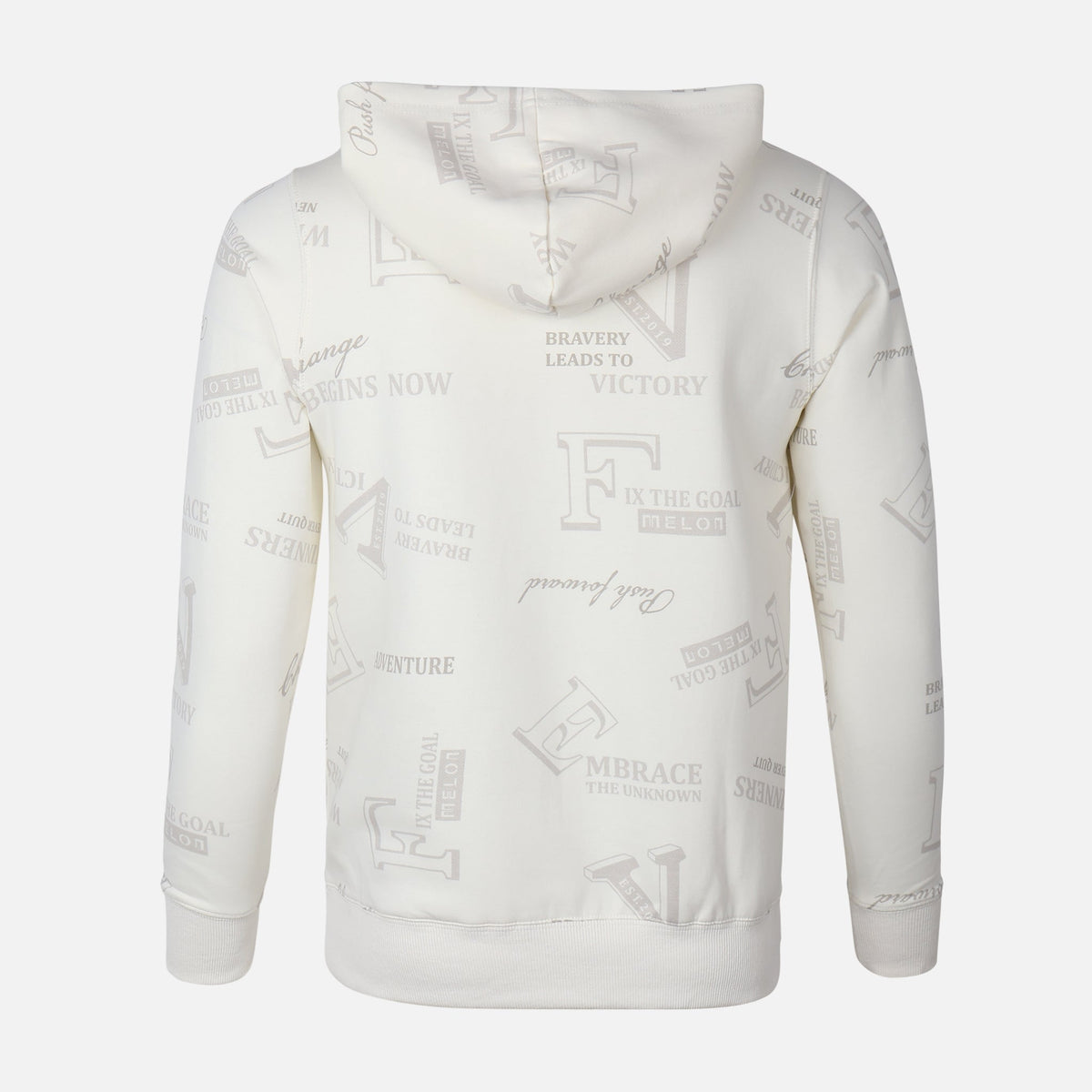 MEN HOODED PULLOVER