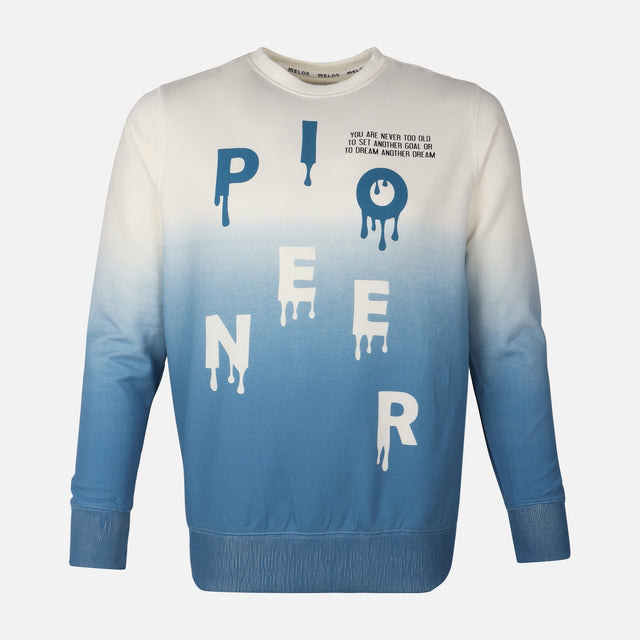 MEN PULLOVER ROUND NECK