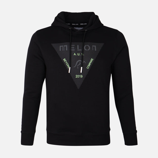 MEN HOODED PULLOVER