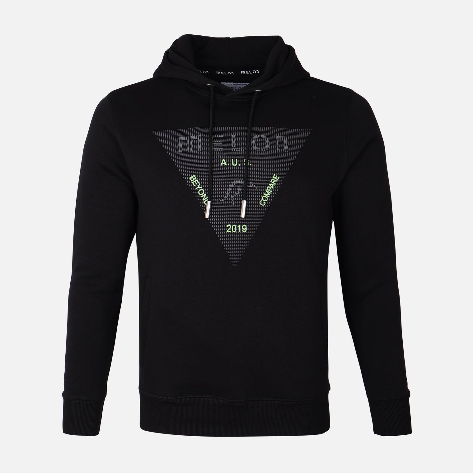 MEN HOODED PULLOVER