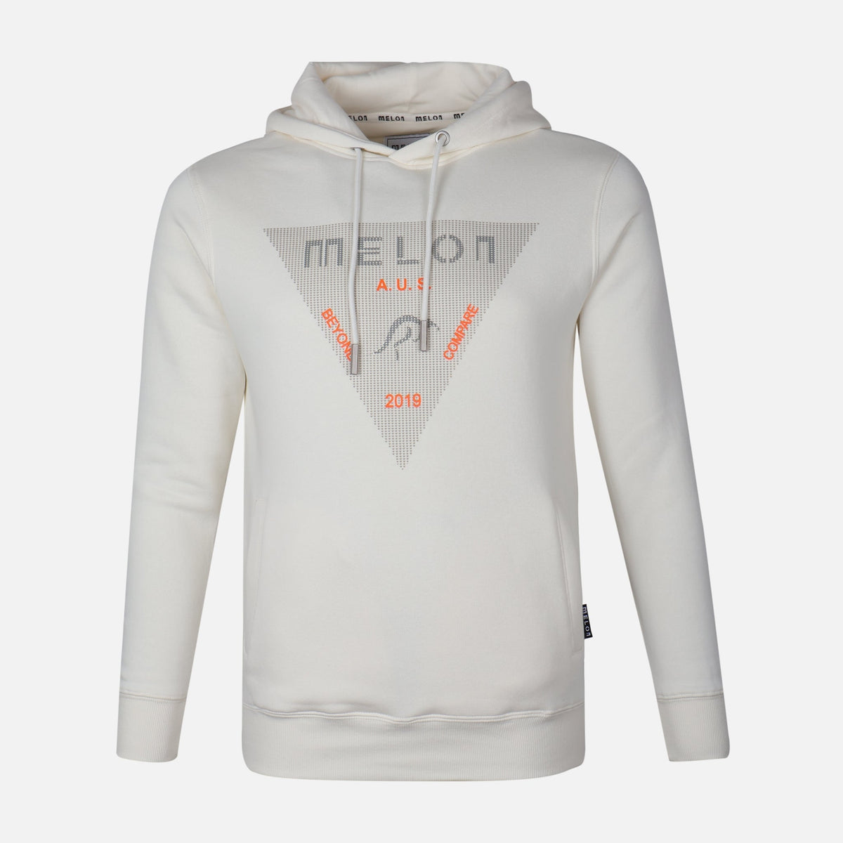 MEN HOODED PULLOVER
