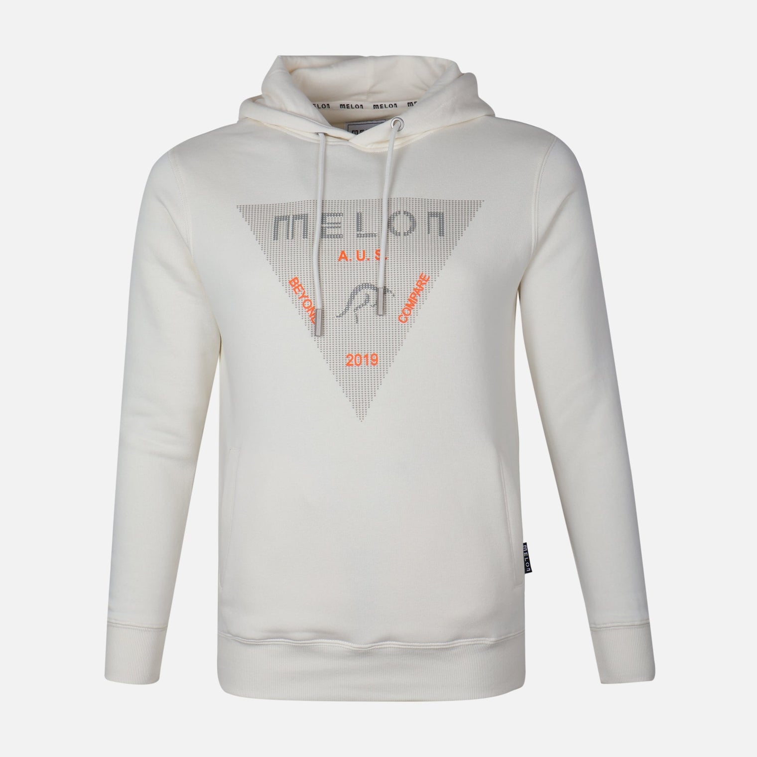 MEN HOODED PULLOVER