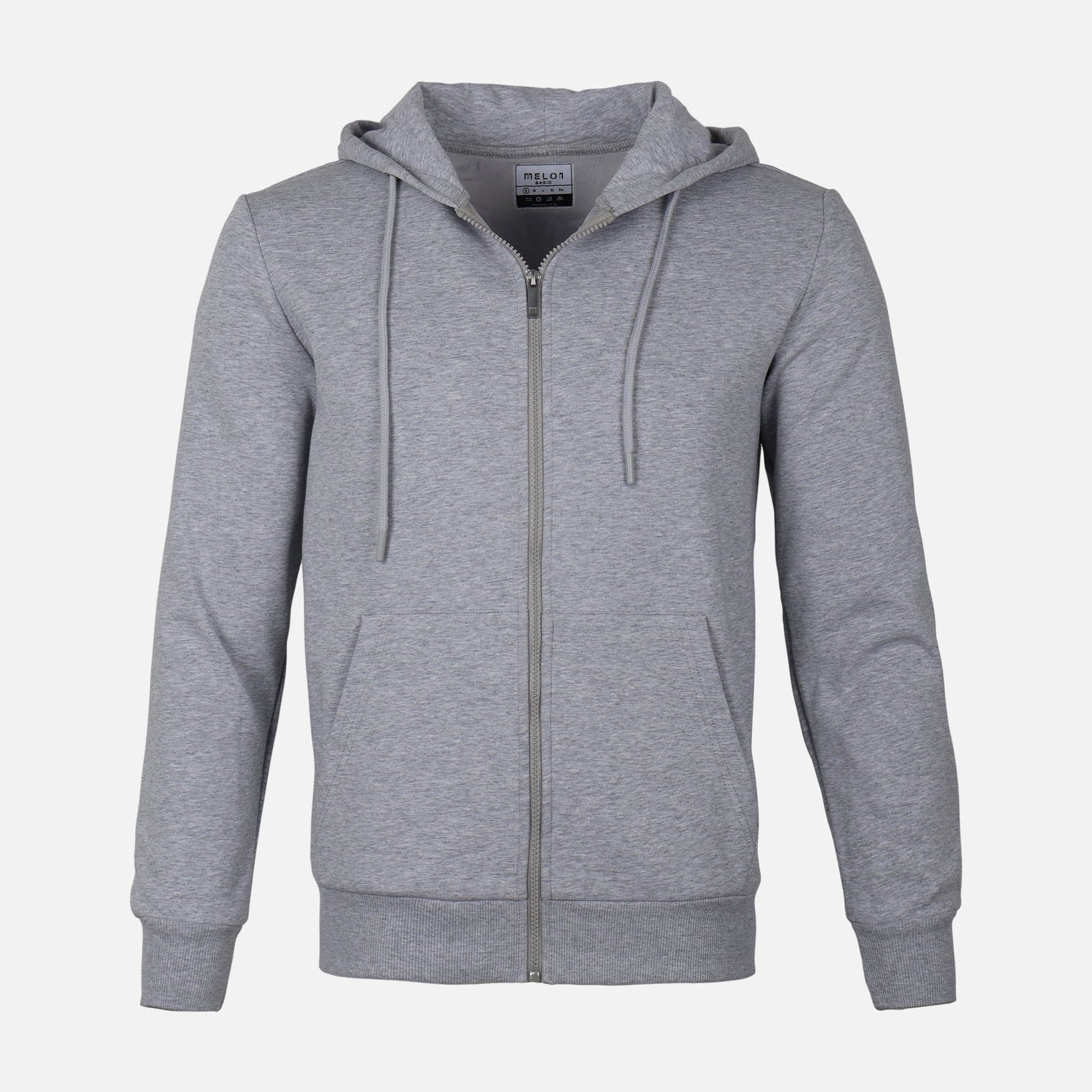 MEN BASIC HOODED CARDIGAN