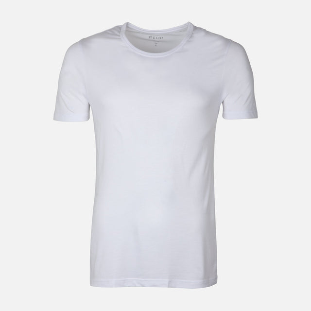 MEN MERCERIZED U-NECK T-SHIRT PACK OF 2