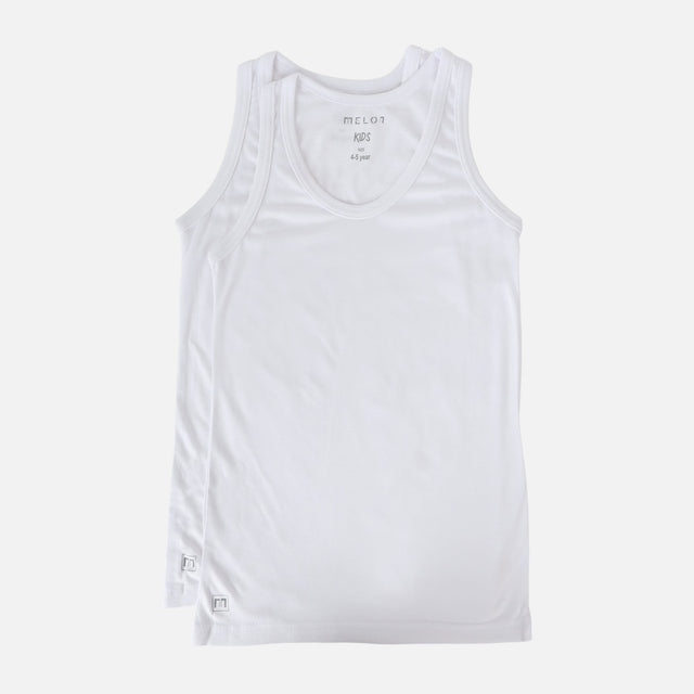 BOYS MERCERIZED VEST PACK OF 2