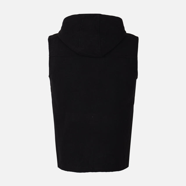 MEN HOODED FLEECE VEST