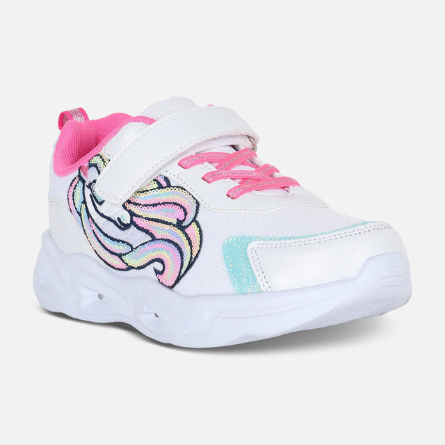GIRLS LIGHT VELCRO SHOES