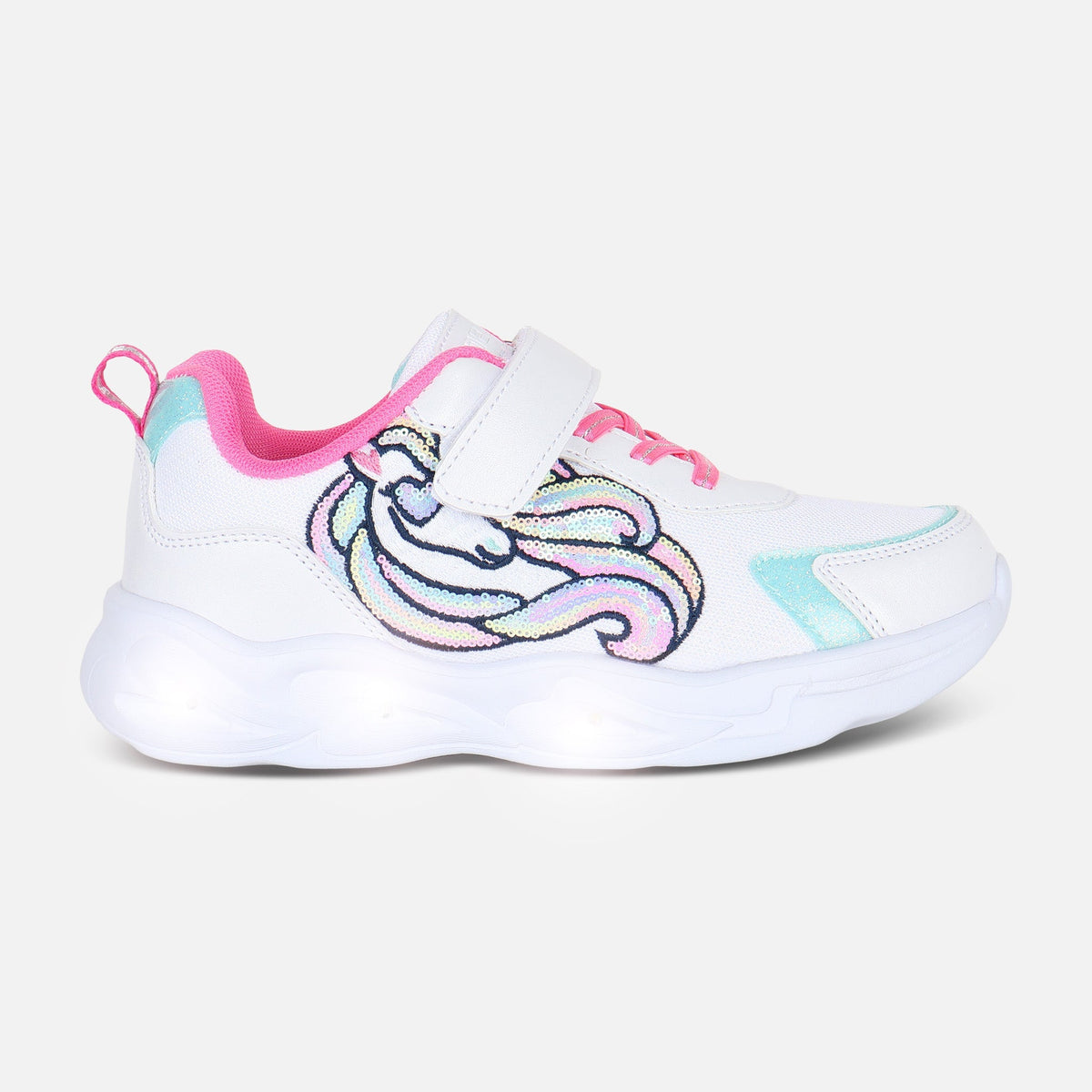 GIRLS LIGHT VELCRO SHOES