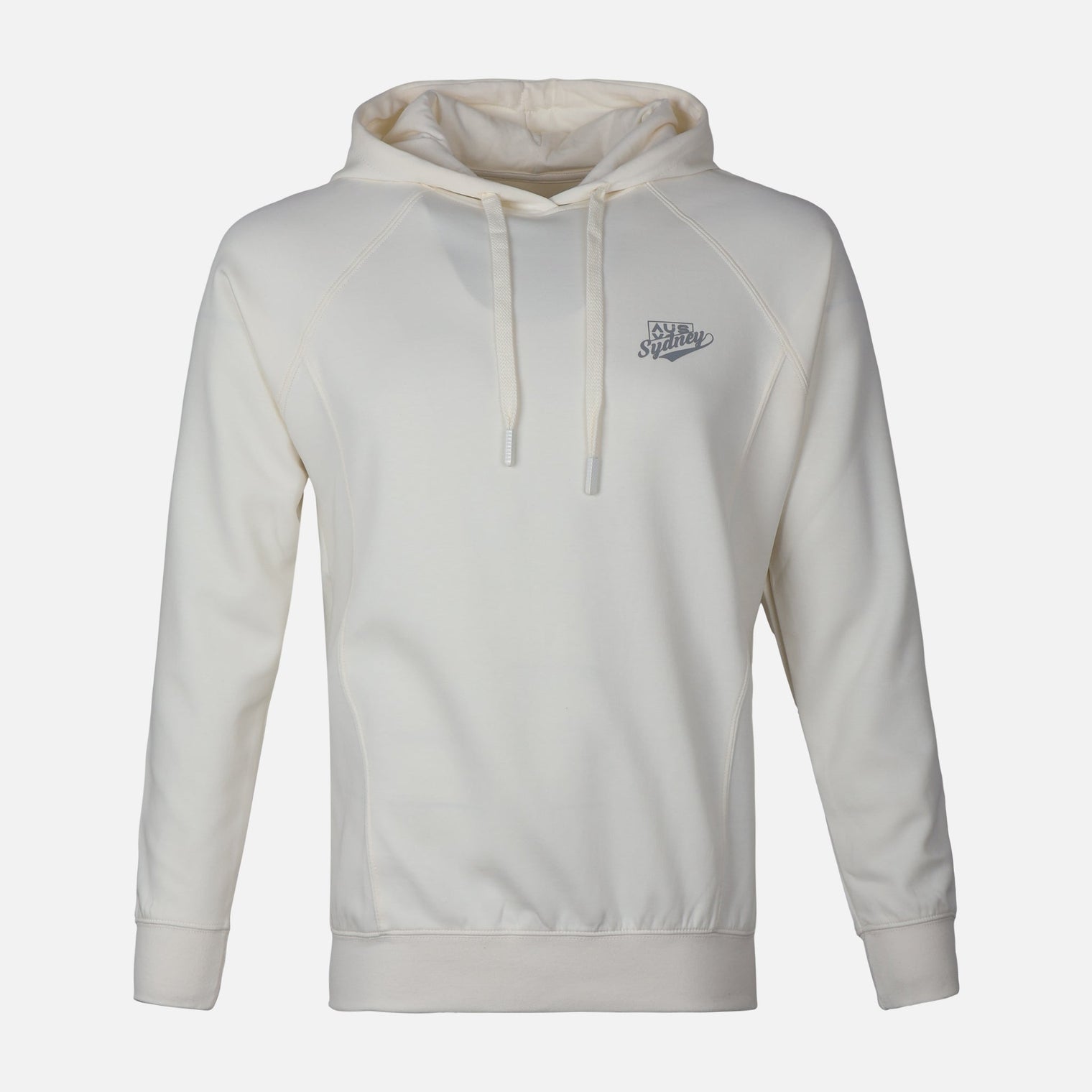 MEN SOLID HOODED PULLOVER