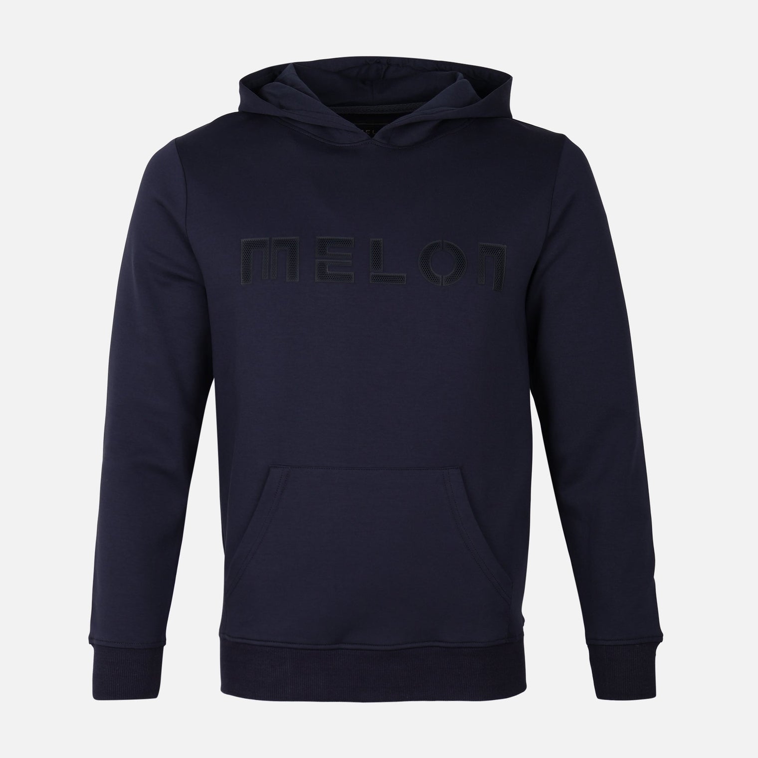 MEN BASIC HOODED PULLOVER