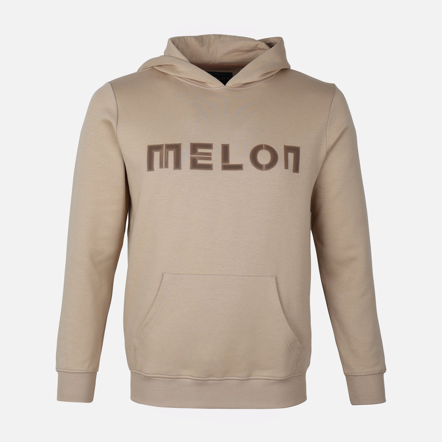 MEN BASIC HOODED PULLOVER