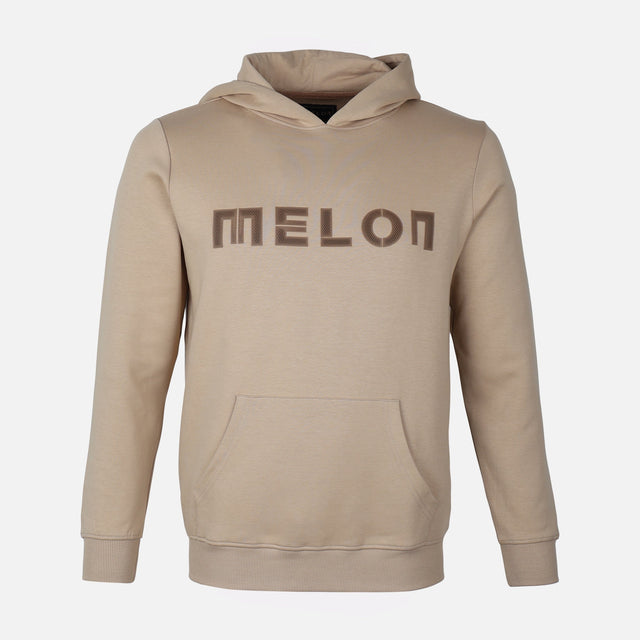 MEN BASIC HOODED PULLOVER