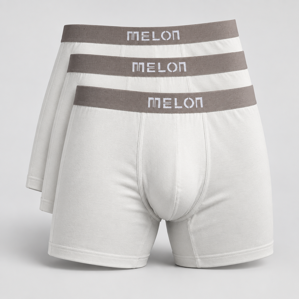 Men Knitted Underwear 3 Pieces