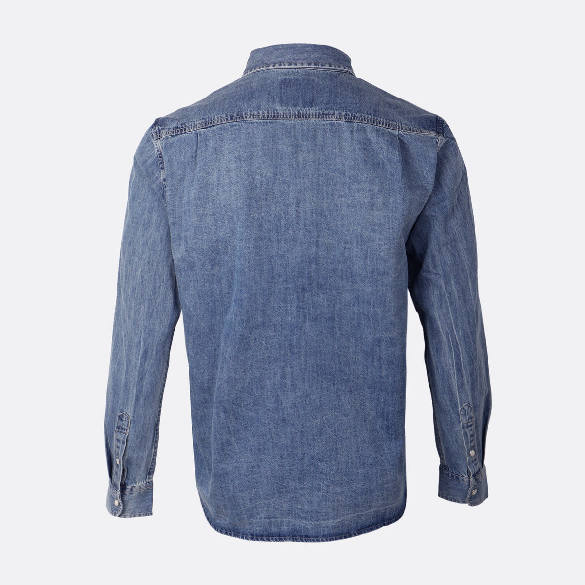 Men Denim Long Sleeve Shirt