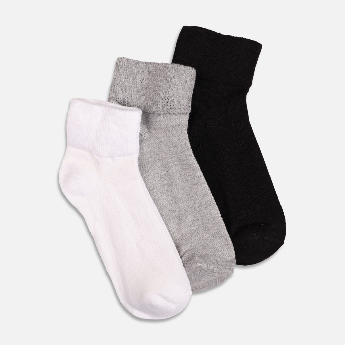 Men Diabetic Mesh Ankle Socks