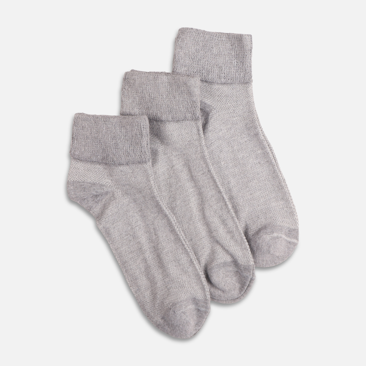 Men Diabetic Mesh Ankle Socks