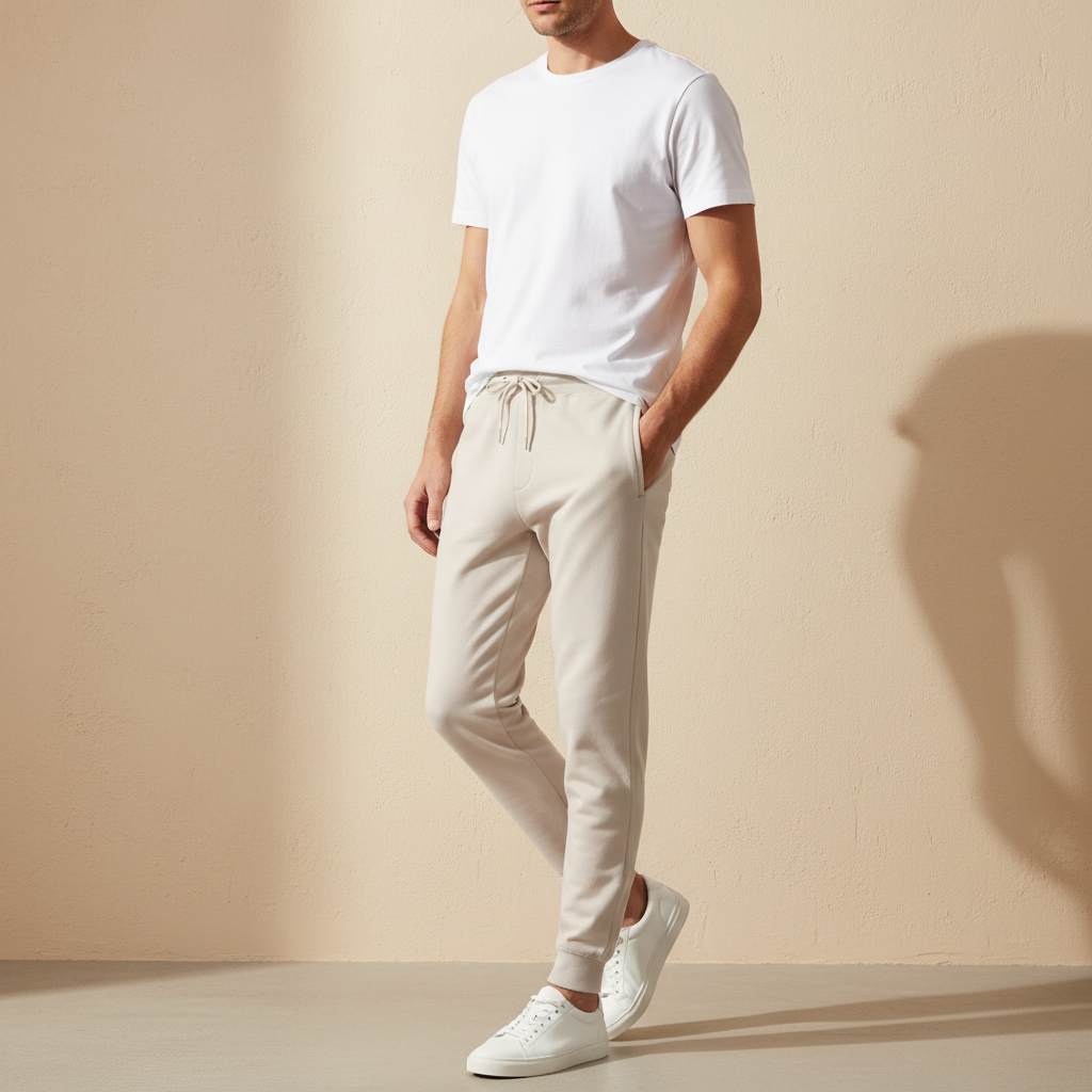 Men Jogging Pants Regular Fit
