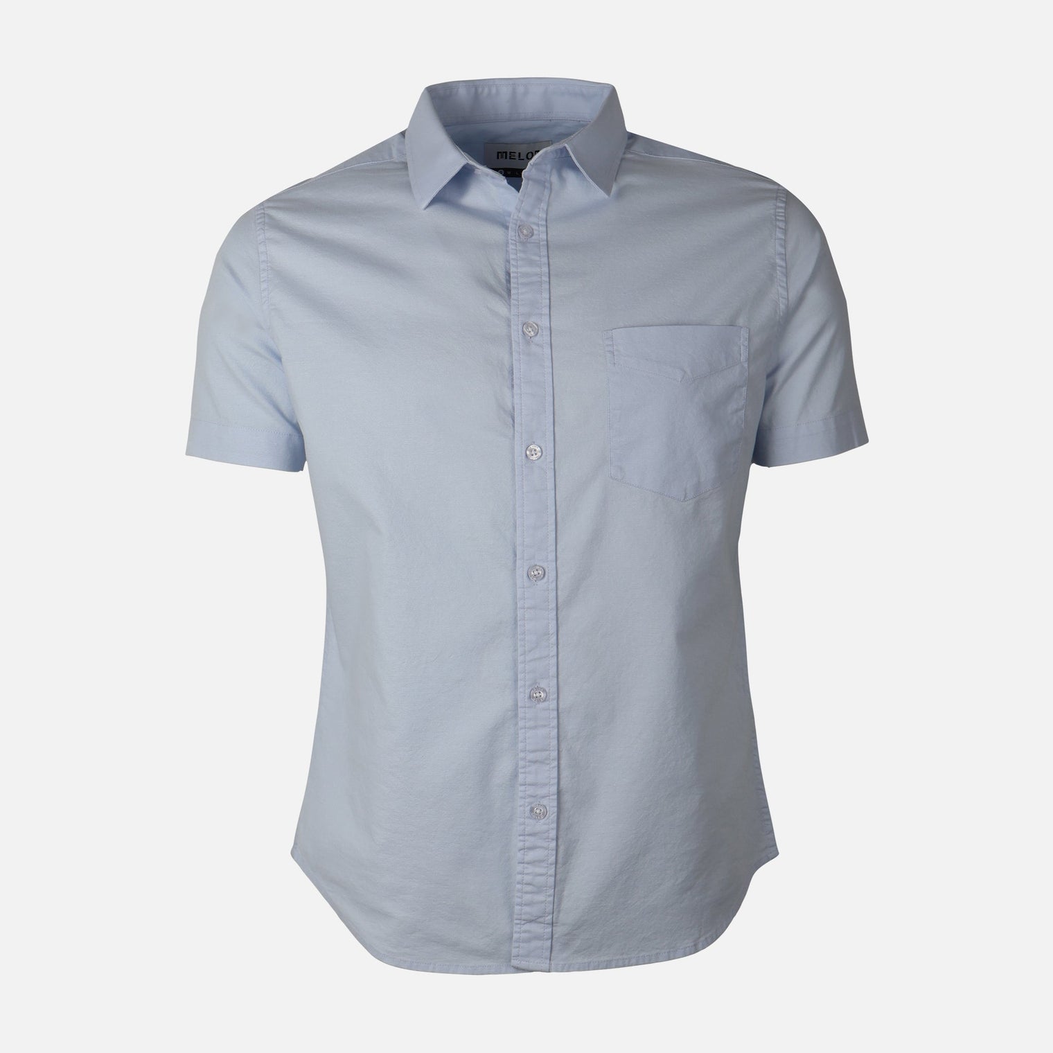 MEN BASIC SHORT SLEEVE OXFORD SHIRT