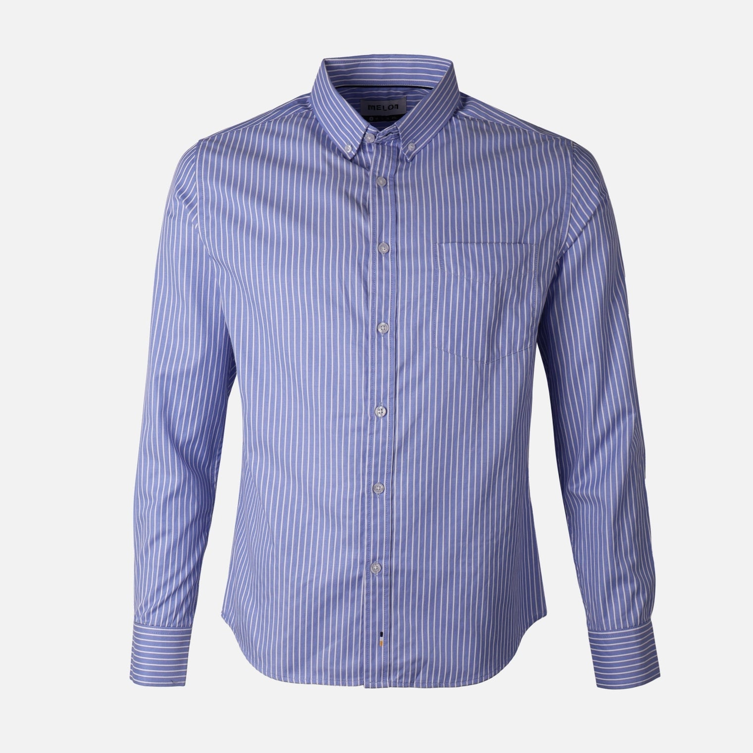 Men Long Sleeve Stripe Shirt