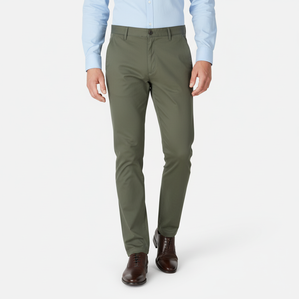 Men Chino Pants Slim Fit