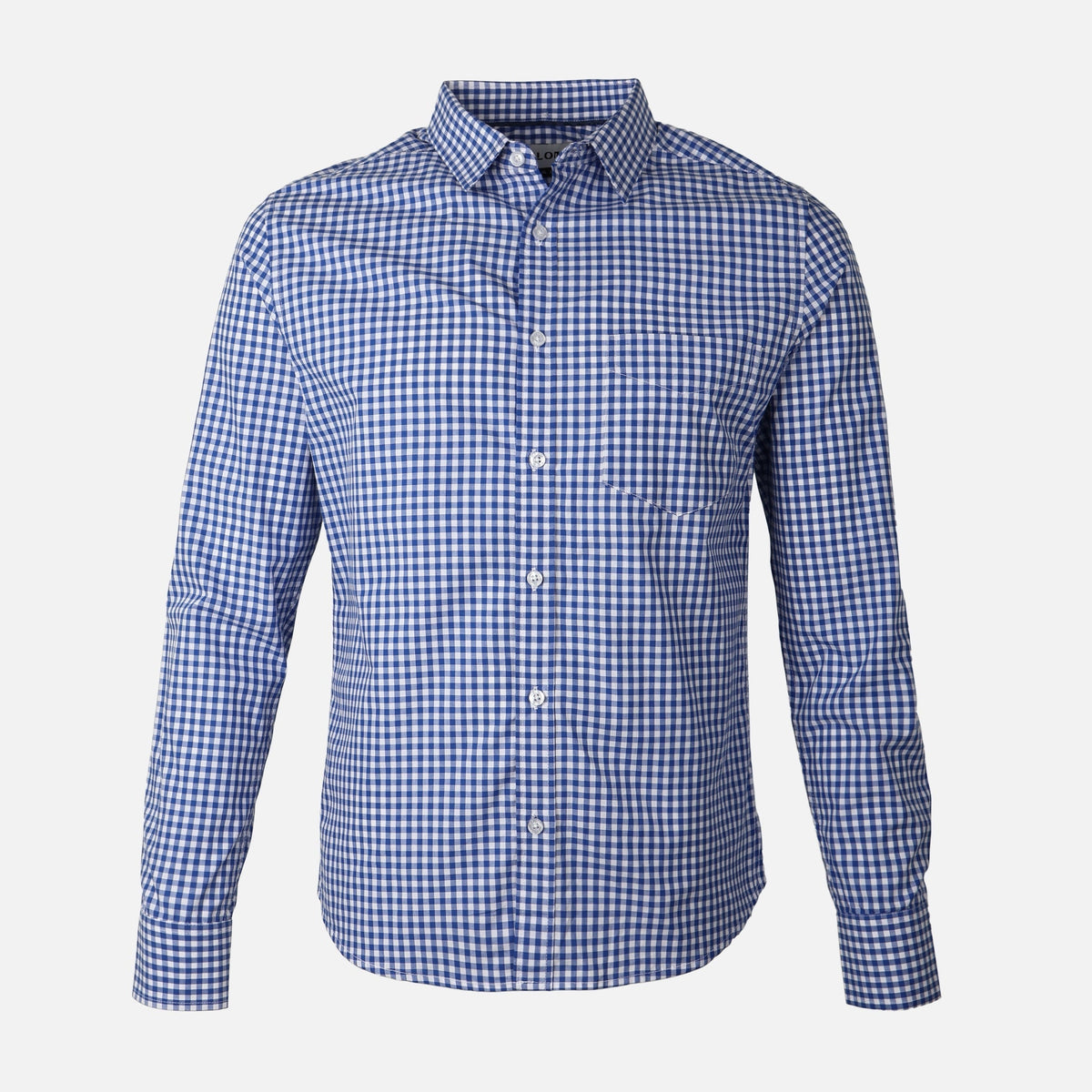 MEN LONG SLEEVE CHECKERED SHIRT