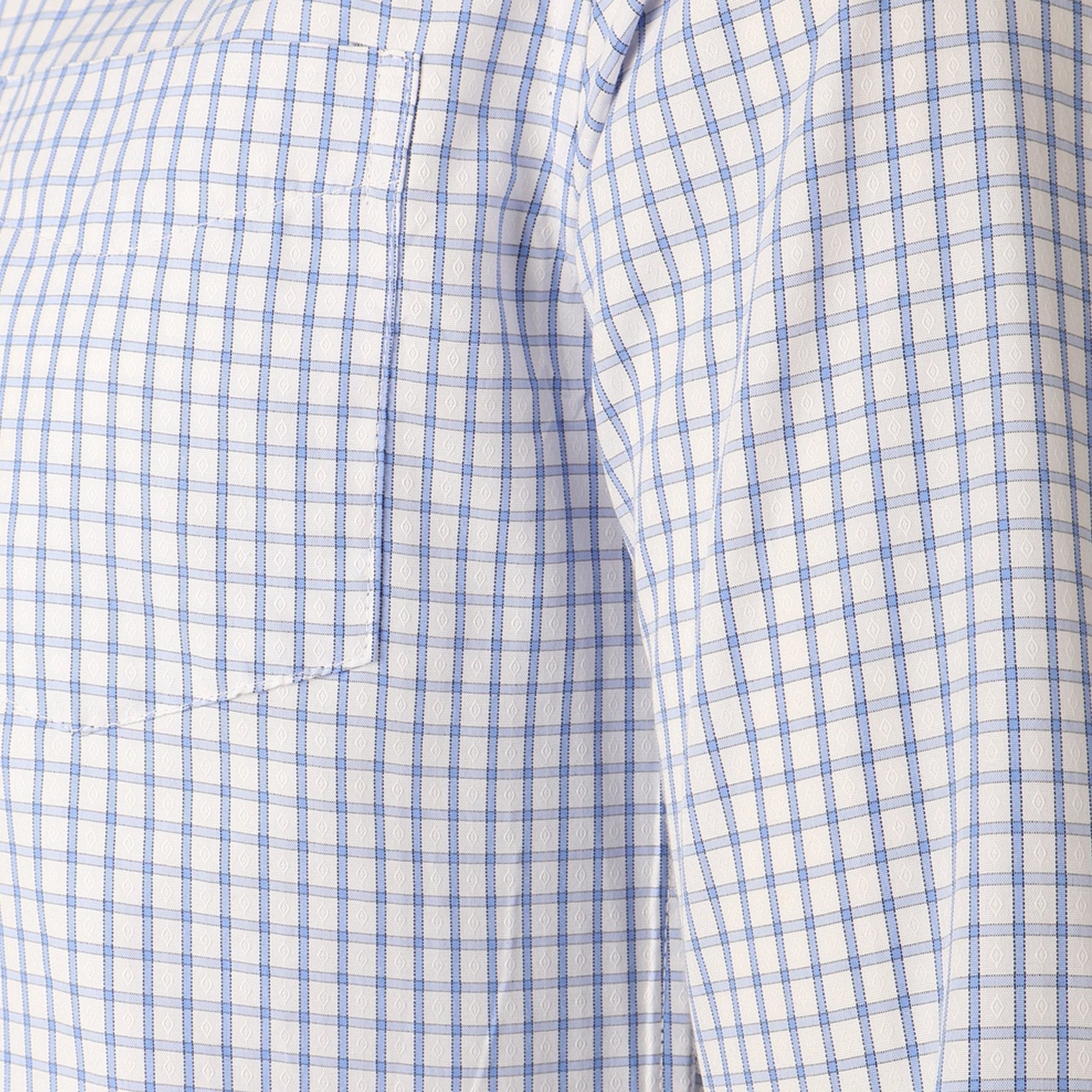MEN LONG SLEEVE CHECKERED SHIRT