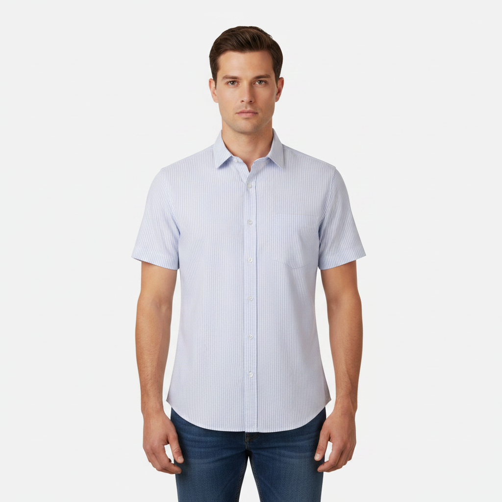 Men Striped Oxford Shirt