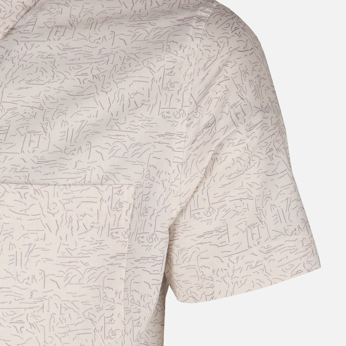 Men Oxford Short Sleeve Shirt