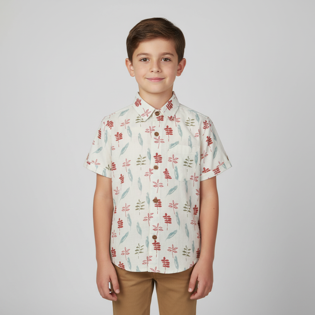 Boys Short Sleeve Shirt