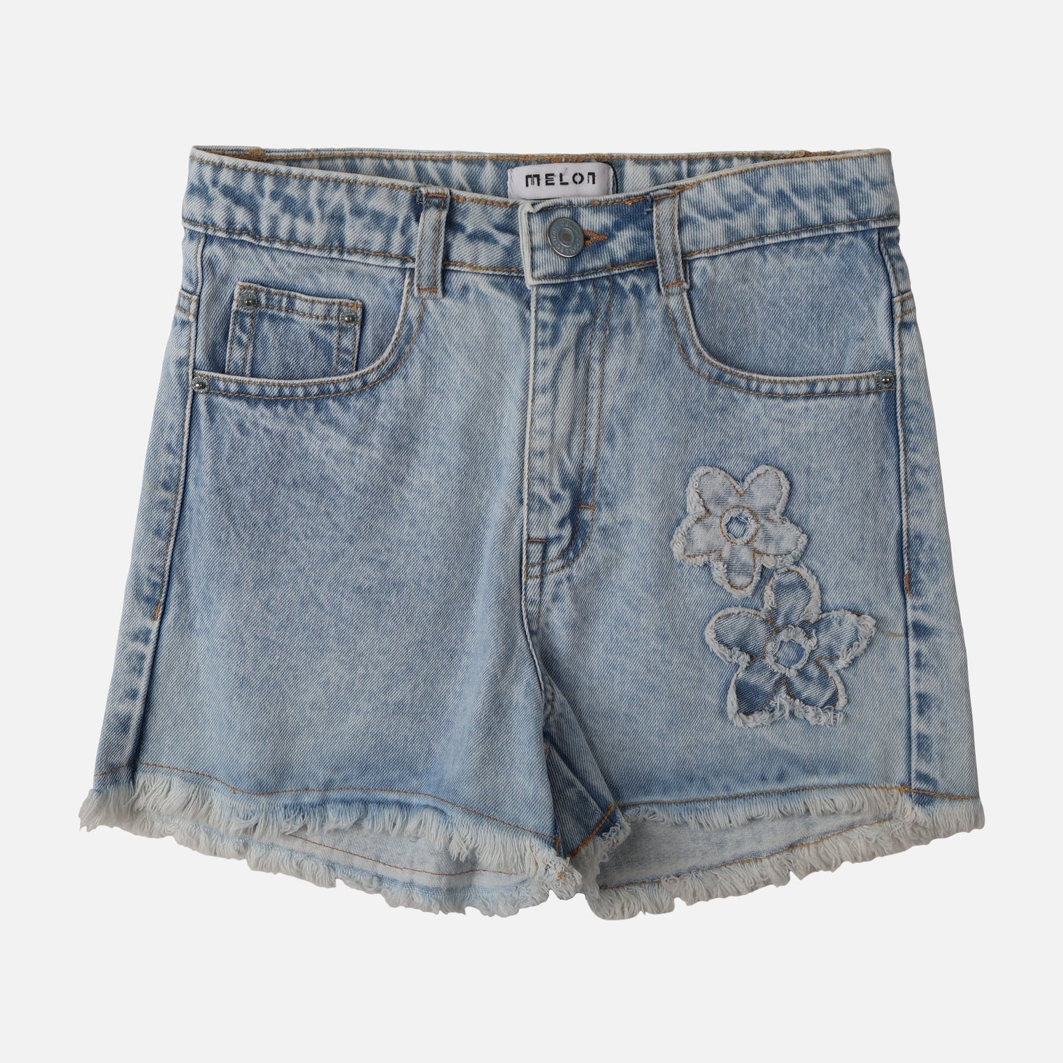 Girls Denim Bermuda