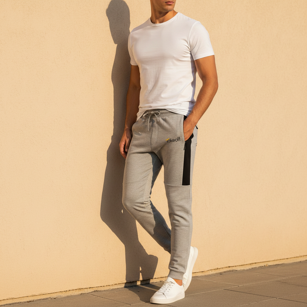Men Jogging Pants Slim Fit