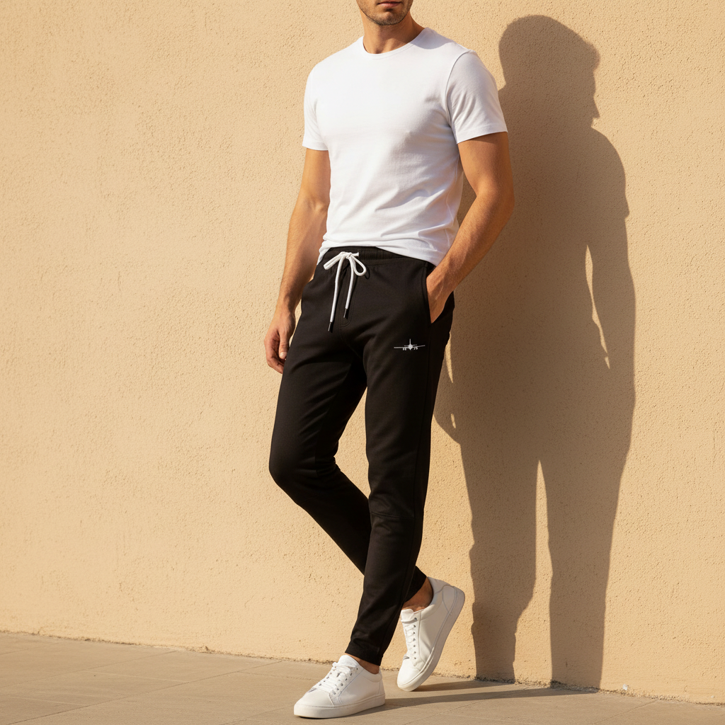 Men Jogging Pants Slim Fit