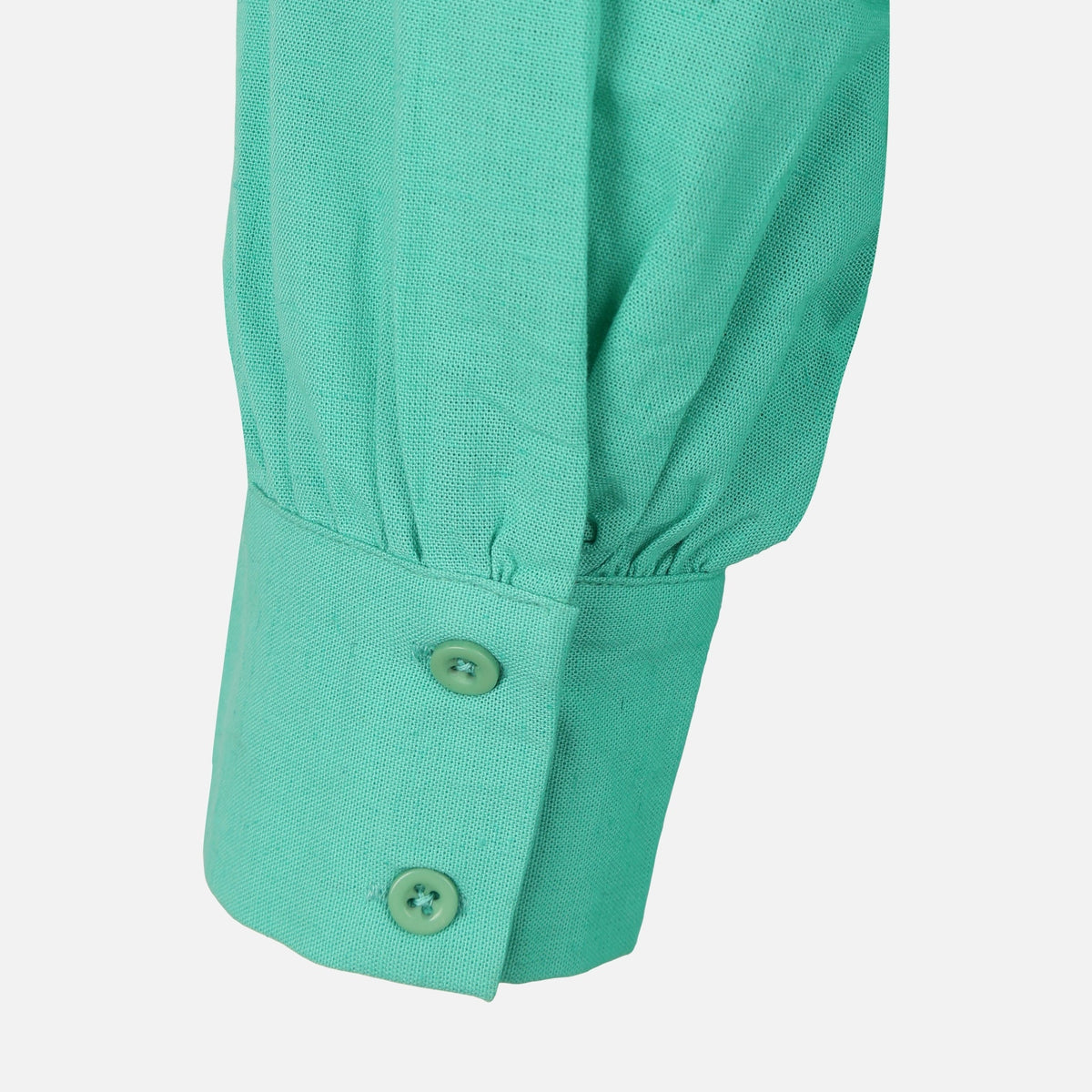 Women 3/4 Sleeve Linen Blend Ankle Dress