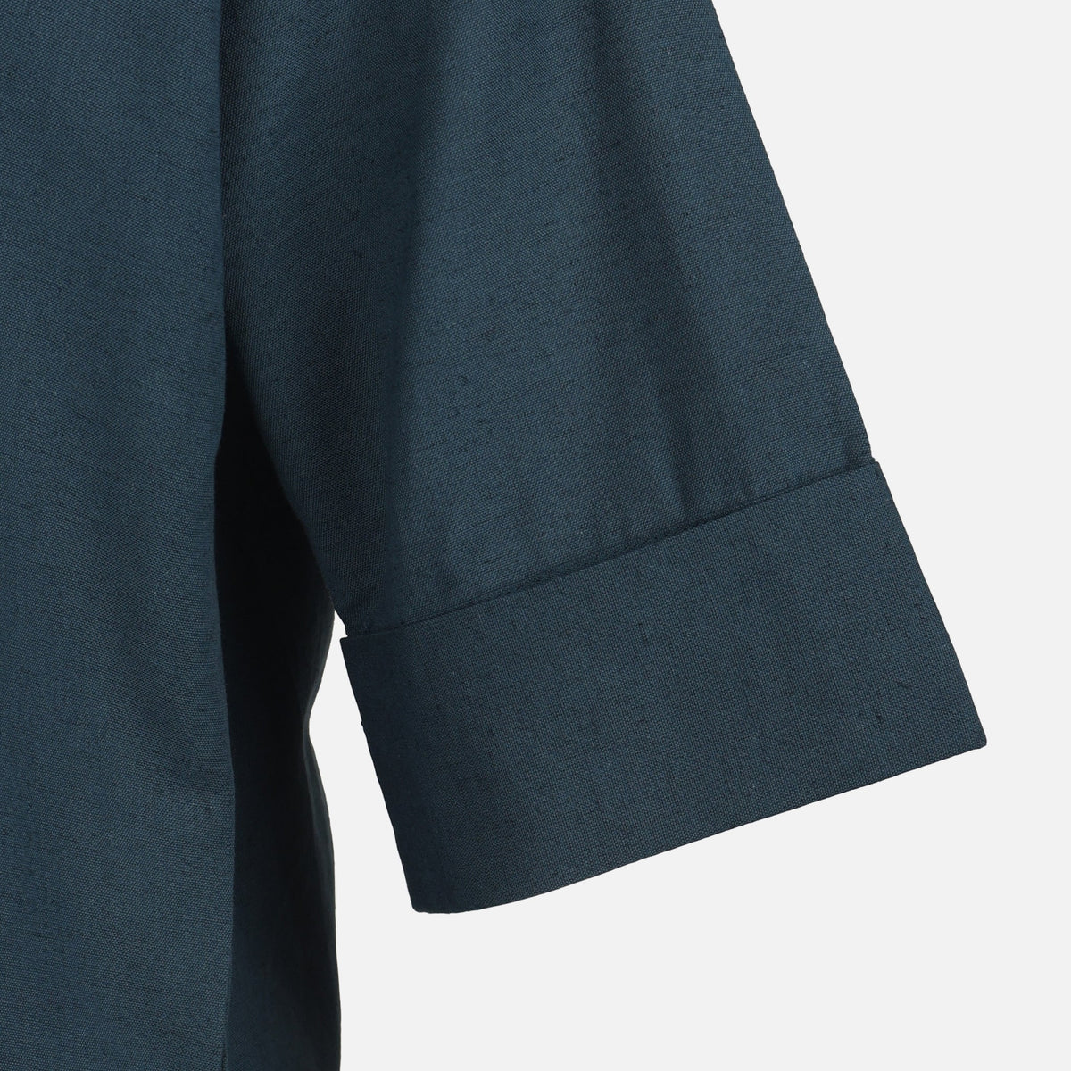 Women Long Sleeve Linen Blend Solid Shirt