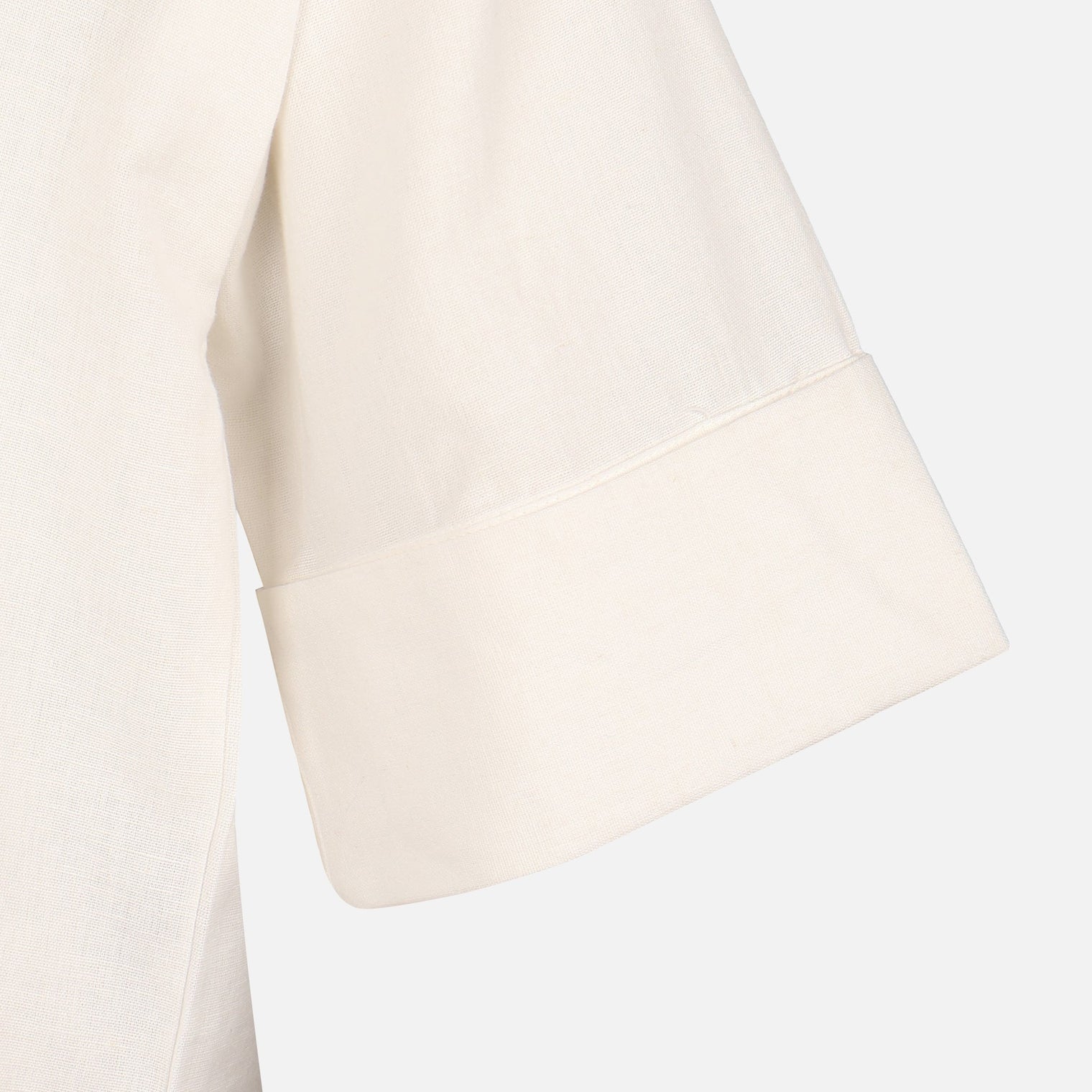 Women Long Sleeve Linen Blend Solid Shirt