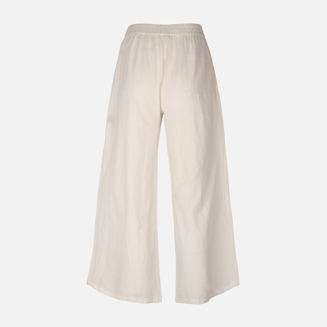Women Linen Blend Trouser