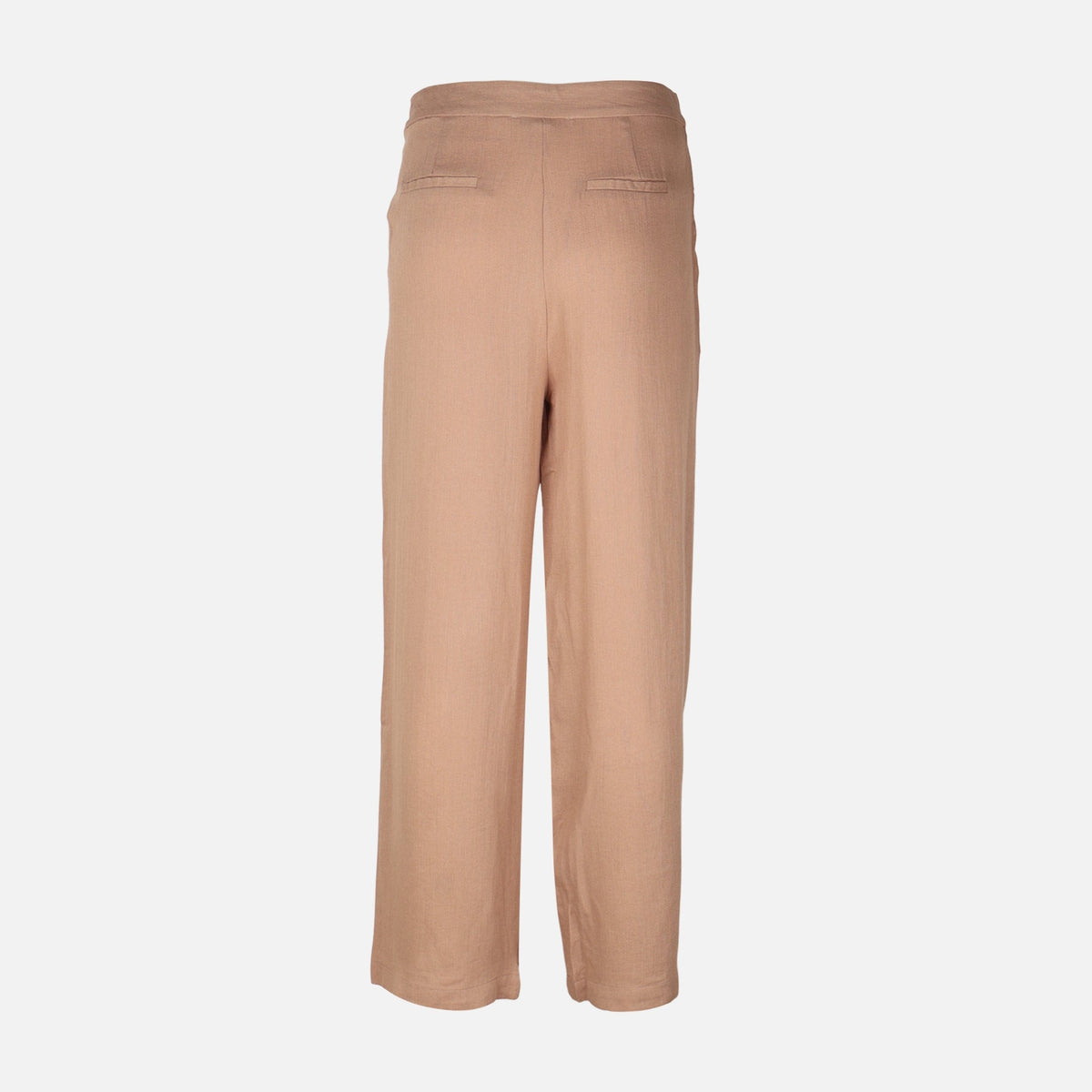 Women Draped Wrap Straight Leg Pant