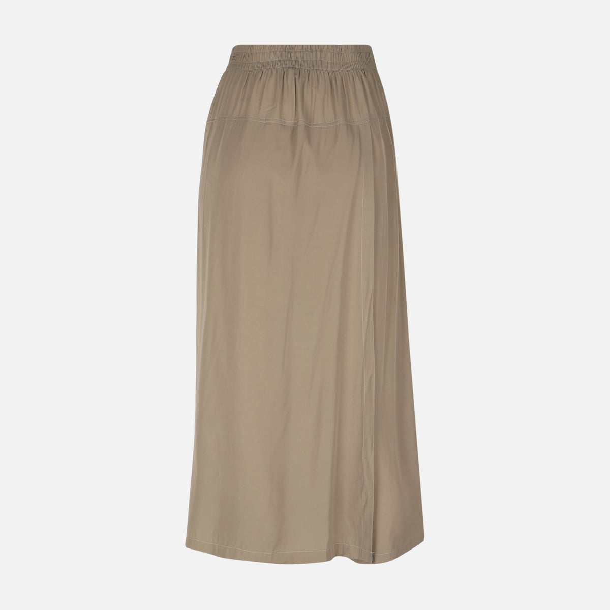 Women Draped Wrap Straight Leg Pant