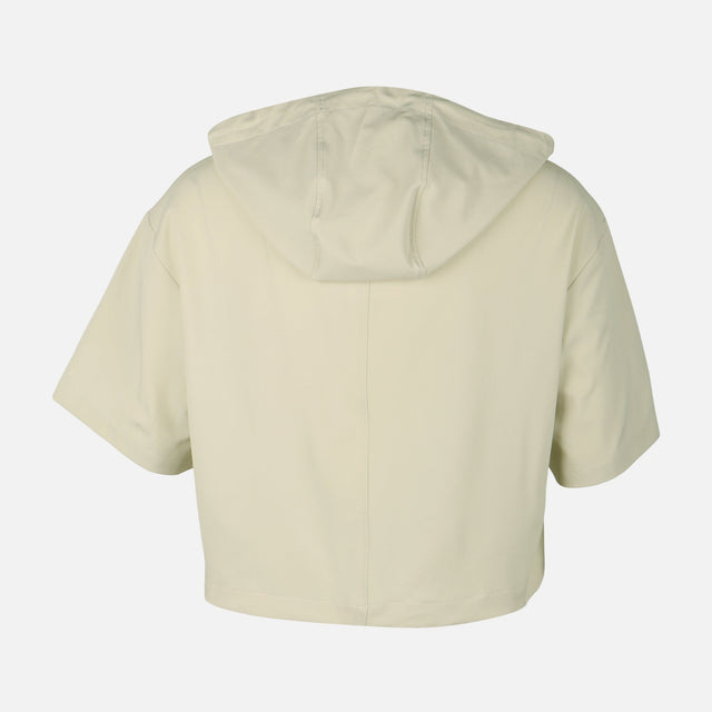 Women Oversized Hooded Shacket